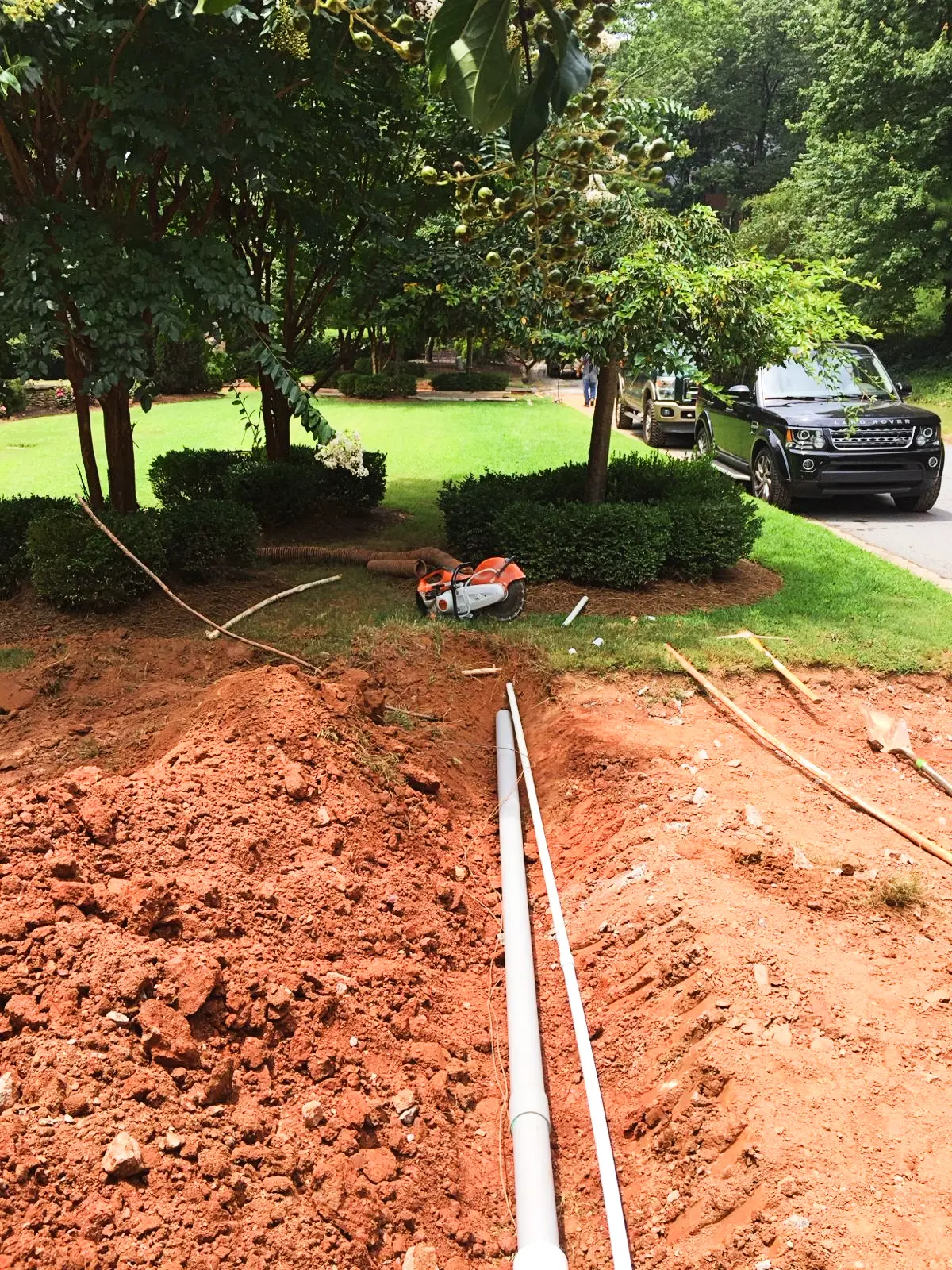 Time To Drop Plumbing Pipe
